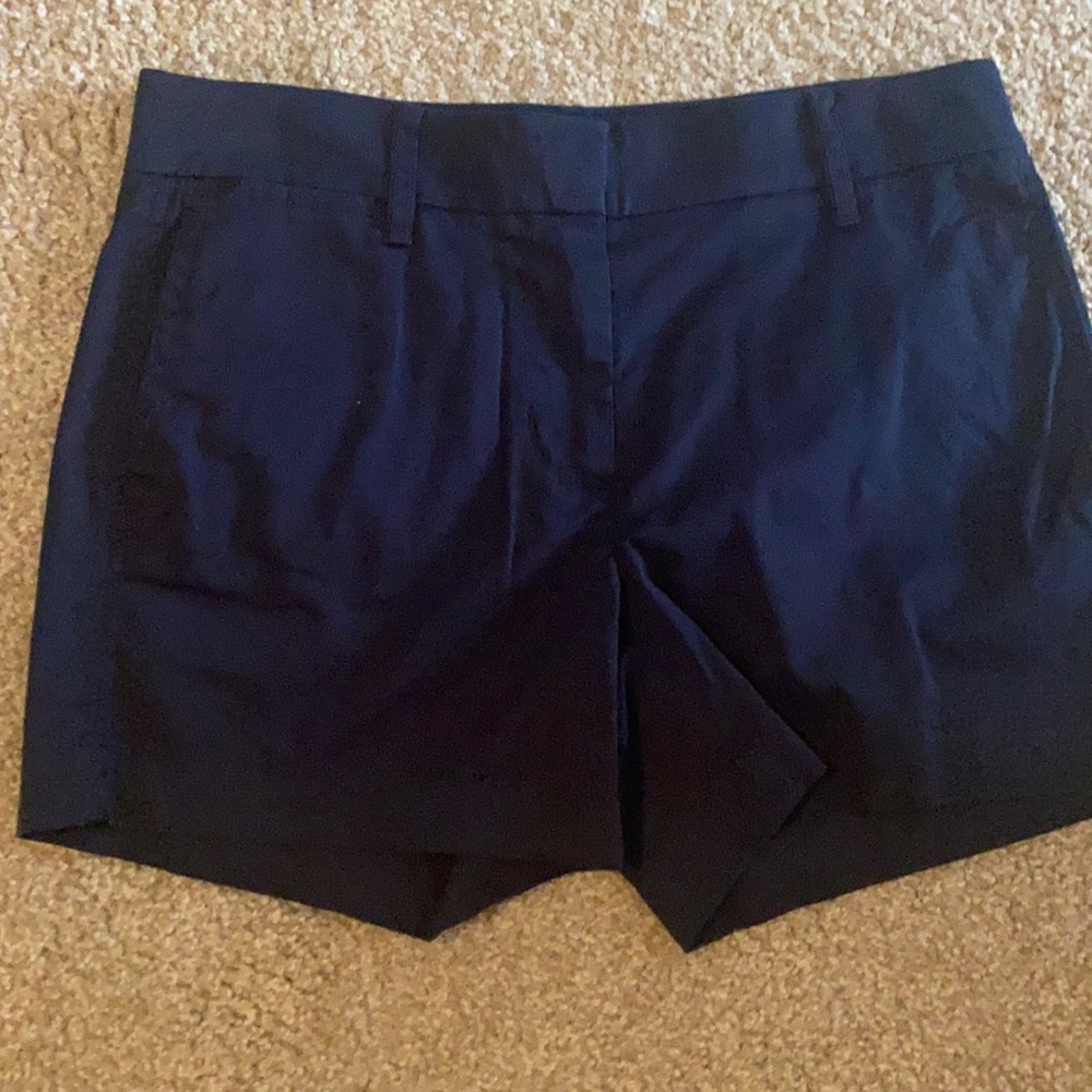Navy J.Crew Chino shorts